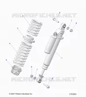 SUSPENSION, FRONT SHOCK MOUNTING