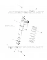 SUSPENSION, FRONT SHOCK, MOUNTING