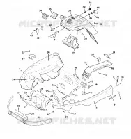 NOSE PAN AND KONSOLE Indy Lite And Star Lite (4918591859005A)