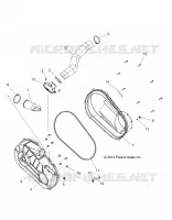 ANTRIEB, CLUTCH COVER AND DUCTING