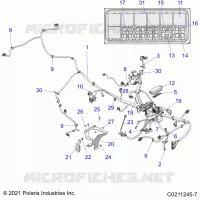 ELEKTRIC, MAIN WIRE HARNESS