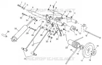 HINTER Drehmomentarm 600 XCR 0985677 (4943164316B013)