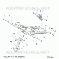 SUSPENSION, FRONT DREHMOMENTARM