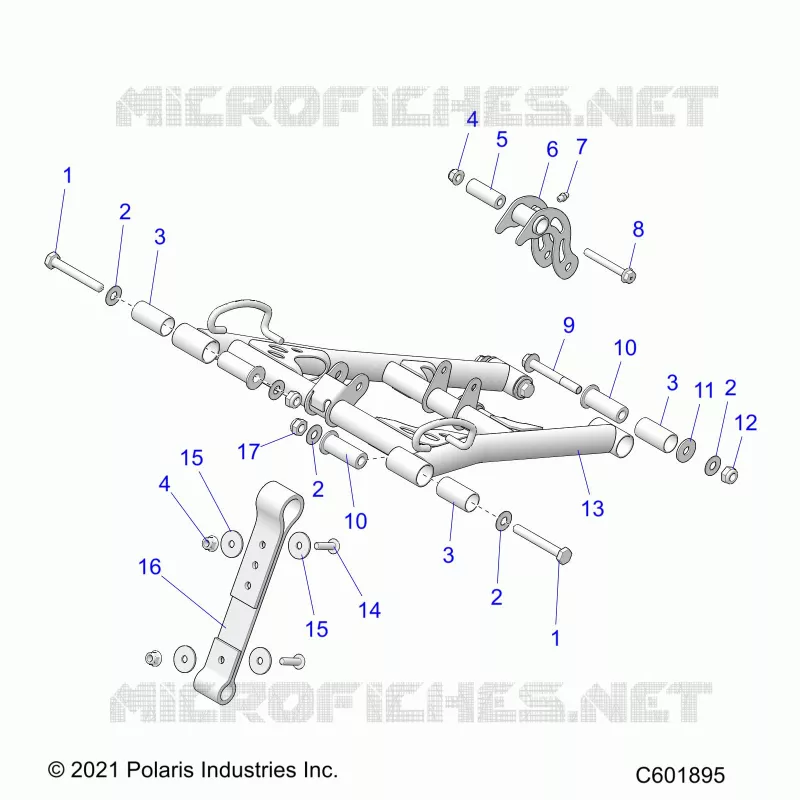 SUSPENSION, FRONT DREHMOMENTARM
