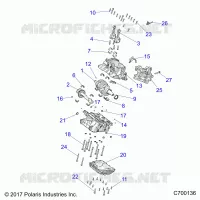 ENGINE, CRANKCASE AND KURBELWELLE