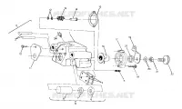 BREMS ASSEMBLY 250 4x4 / W928127 (4922872287C005)