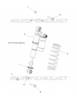 SUSPENSION, FRONT SHOCK, MOUNTING
