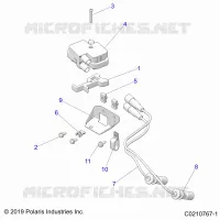 ELEKTRIC, IGNITION COIL MOUNTING