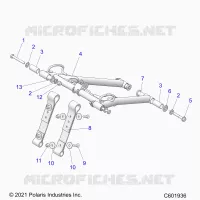 SUSPENSION, FRONT DREHMOMENTARM
