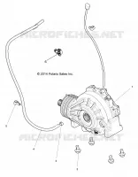 DRIVE TRAIN, FRONT GEARCASE MOUNTING