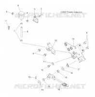 BREMSES, BREMSE PEDAL AND REAR MASTER CYLINDER