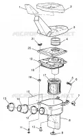 LUFTFILTERKASTEN  (400) XPRESS 400 W969540 (4935923592B005)