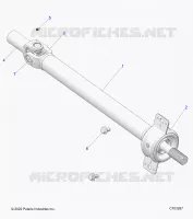 ANTRIEB, PROP SHAFT,MID, BEARING