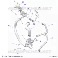 MOTOR, WATERPUMP AND BYPASS