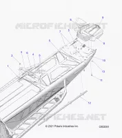 CHASSIS, REAR, MISC. COVERS AND SNOWFLAP