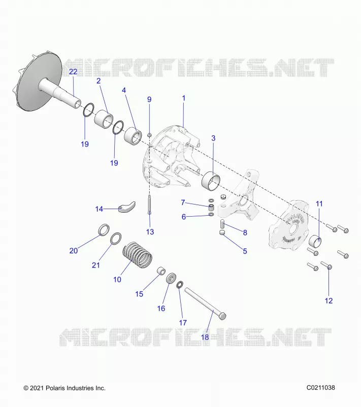 ANTRIEB, PRIMARY CLUTCH
