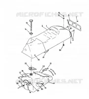 SITZ/GASBEHÄLTER ASSEMBLY 500 SPX (4922552255003A)
