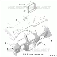 INSTRUMENTENTAFEL AND GLOVEBOX