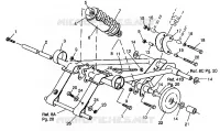 FRONT Drehmomentarm 440 XCR SP 0941660 (4927082708021A)