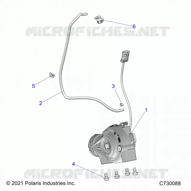 ANTRIEB, FRONT GEARCASE MOUNTING
