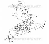 HAUBE/SCHEINWERFER XLT TOURING 0963357 AND EUROPEAN XLT TOURING E963357 (4931923192A014)