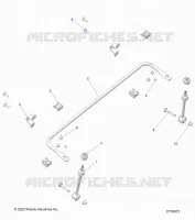 SUSPENSION, FRONT STABILISATORSTANGE