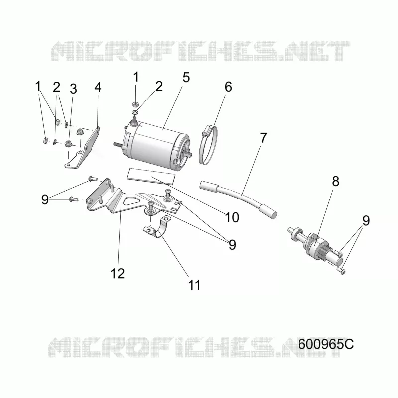 ANLASSER MOTOR