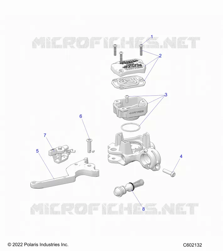 BRAKES, MASTER CYLINDER ASM.