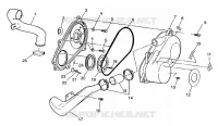 CLUTCH COVER  MAGNUM 6X6 W97AE42A AND SWEDISH MAGNUM 6X6 S97AE42E (4940754075C012)