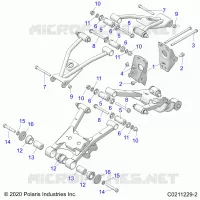 HINTERRADAUFHÃ„NGUNG CONTROL ARM, MOUNTING