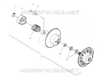 angetriebene Kupplungs ASSEMBLY SUPER SPORT 0950743 (4928882888B014)