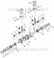 KURBELWELLE   KOLBEN HURRICANE B964466 AND INTL. HURRICANE I964466 (4935733573C002)