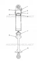 FOX SCHOCK 440 XCR / 0931760 (4923022302028A)