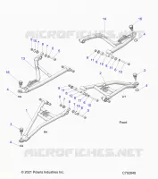 FRONT SUSPENSION CONTROL ARMS