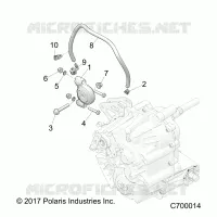 DRIVE TRAIN, MAIN GEARCASE MOUNTING