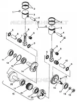 KOLBEN   KURBELWELLE WIDETRAK LX 0982065 AND EUROPEAN WIDETRAK LX E982065 (4943884388C010)