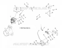 MASTER CYLINDER, REAR/FOOT PEDAL