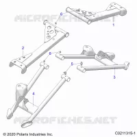 HINTERRADAUFHÃ„NGUNG CONTROL ARMS