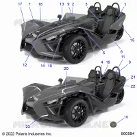 DECALSS AND BADGES (SLR MODELS)