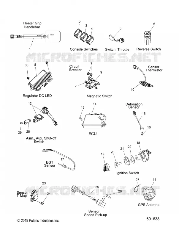 ELEKTRIC, SWITCHES, SENSORS AND COMPONENTS