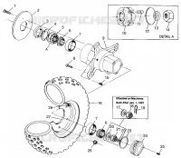 VORDERRAD Scrambler 400L W97BC38C (4939893989B005)