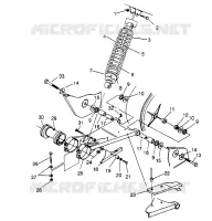 Schwingarm   SCHOCK Trail Blazer W947221 (4926832683B008)