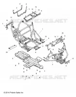 CHASSIS, MAIN FRAME AND SKID PLATES