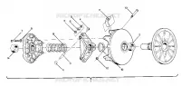 Antriebskupplung Star, Sprint ES and StarTrak (4916811681016A)