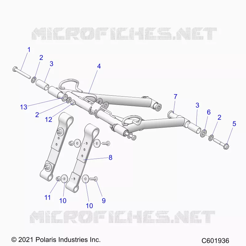 SUSPENSION, FRONT DREHMOMENTARM
