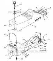 SITZ   GASBEHÄLTER ASSEMBLY XLT Special (Xtra) 0946767 (4927112711002A)
