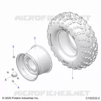 RADS, REAR TIRE