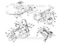 ELEKTRIC/RÜCKLICHT ASSEMBLY 6X6 400L W948740 (4926802680C014)