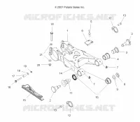 CHASSIS, SWING ARM