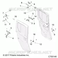 DOORS, REAR, MOUNTING